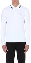 Thumbnail for your product : HUGO BOSS Plisy cotton-piqué polo shirt - for Men