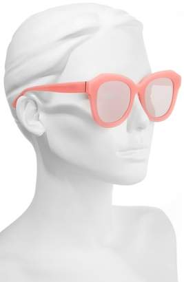 Alice + Olivia Frank 52mm Geometric Sunglasses