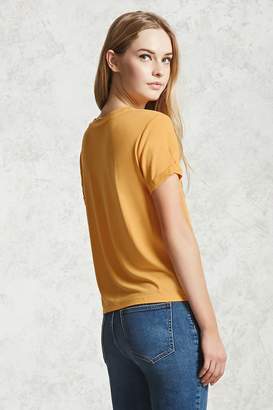 Forever 21 Golden Day Graphic Tee