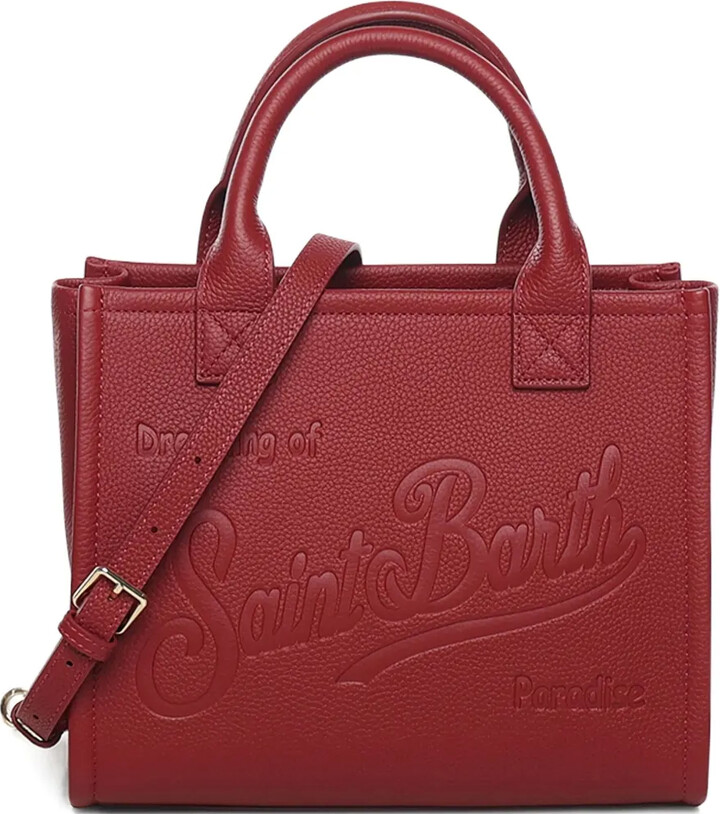 MC2 Saint Barth midi Vanity embossed leather tote bag
