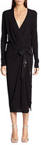 Thumbnail for your product : Donna Karan Draped Jersey Bow Dress