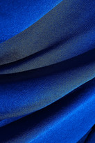 Thumbnail for your product : Jason Wu Asymmetric Draped Silk-satin Top