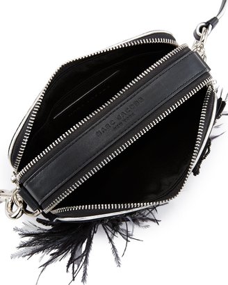 Marc Jacobs Snapshot Small Velvet Camera Bag, Black