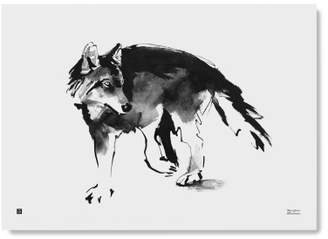 Teemu Jérvi Illustartion 50x70cm - Wolf