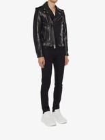 Thumbnail for your product : Alexander McQueen Leather Biker Jacket