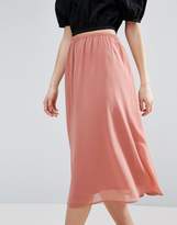 Thumbnail for your product : Vila Chiffon Midi Skirt