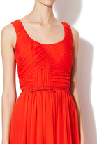 Thumbnail for your product : Carolina Herrera Silk Ruched  Dress