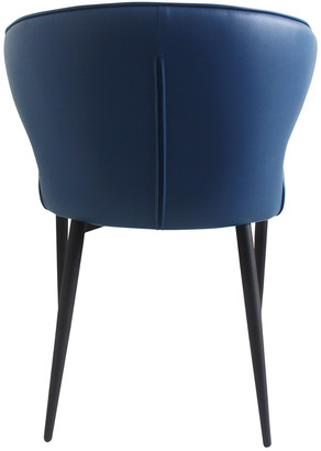 Moe's Home Collection Set Of 2 Decca Dining Chair Blue