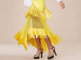 Thumbnail for your product : Diane von Furstenberg Midi Square Hem Fringe Skirt