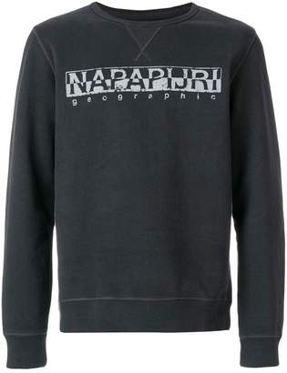 Napapijri logo print sweatshirt