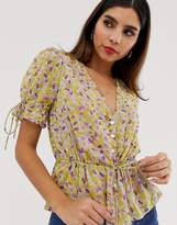 Thumbnail for your product : The East Order arlo floral blouse