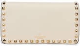 Thumbnail for your product : Valentino Rockstud Flap Crossbody Bag in Light Ivory | FWRD