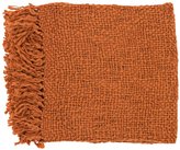 Thumbnail for your product : Surya Tobias TOB-1007 Knit Hand Woven 70% Acrylic / 30% Wool Rust 51" x 71" Throw