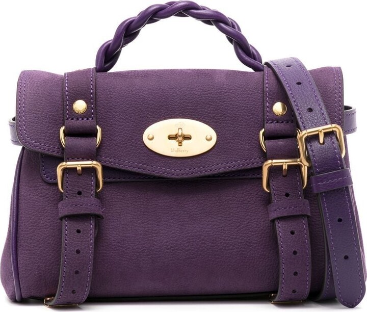 Mulberry mini Alexa Soft Nubuck crossbody bag ShopStyle