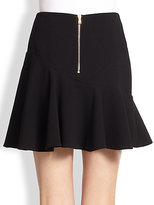 Thumbnail for your product : Emilio Pucci Flared Wool Mini Skirt