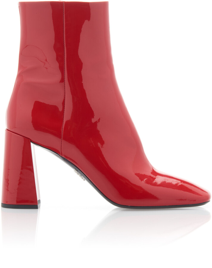 red prada shoes