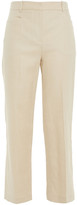 Thumbnail for your product : Joseph Sloe Cropped Shantung Straight-leg Pants