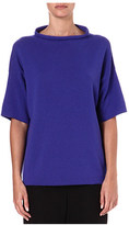 Thumbnail for your product : Armani Collezioni Cashmere short-sleeved top
