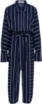 Thumbnail for your product : Palmer Harding Solo Striped Cotton-Poplin Jumpsuit