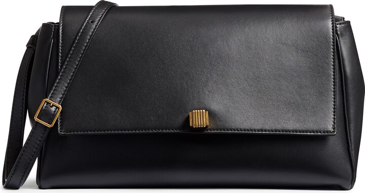 KHAITE Audrey Leather Crossbody Bag