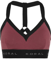 Thumbnail for your product : Koral Stretch-Jersey Sports Bra