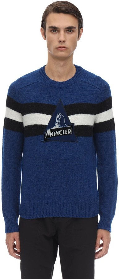 Moncler Alpaca Blend Tricot Sweater - ShopStyle