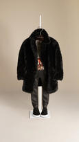 Thumbnail for your product : Burberry Shearling and Lambskin Caban