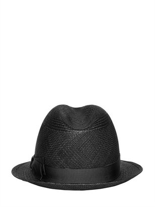 Borsalino Panama Straw Quito Small Brim Hat
