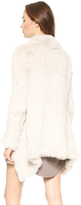 Thumbnail for your product : June Knit Fur Coat