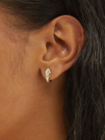 Thumbnail for your product : Jacquie Aiche Emerald Eyes Diamond & 14kt Gold Single Earring