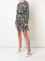 Thumbnail for your product : Jason Wu Zebra-Print Mini Dress