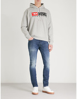 Thumbnail for your product : Diesel S-Division cotton-jersey hoodie