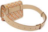 Thumbnail for your product : Burberry Tb-print Leather Belt Bag - Womens - Orange Multi
