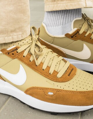 nike waffle one beige