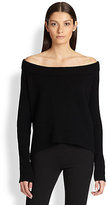 Thumbnail for your product : Donna Karan Cropped Cashmere Top