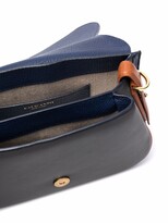 Thumbnail for your product : Calicanto Engraved-Logo Leather Crossbody Bag