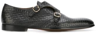 Doucal's woven monk shoes - men - Leather - 44