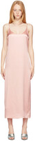 Thumbnail for your product : La Perla Pink Silk Slip Dress