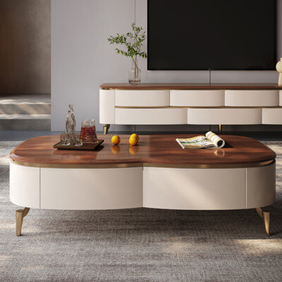 Bkoksety Solid wood advanced multi-functional tea table - ShopStyle