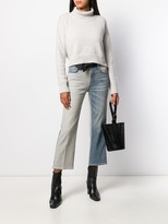 Thumbnail for your product : Current/Elliott Two Tone Jeans