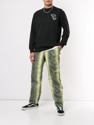 Supreme TNF Snakeskin Taped Seam Pant - ShopStyle