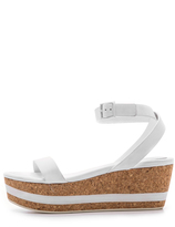 Thumbnail for your product : See by Chloe Cork Flatform Sandals