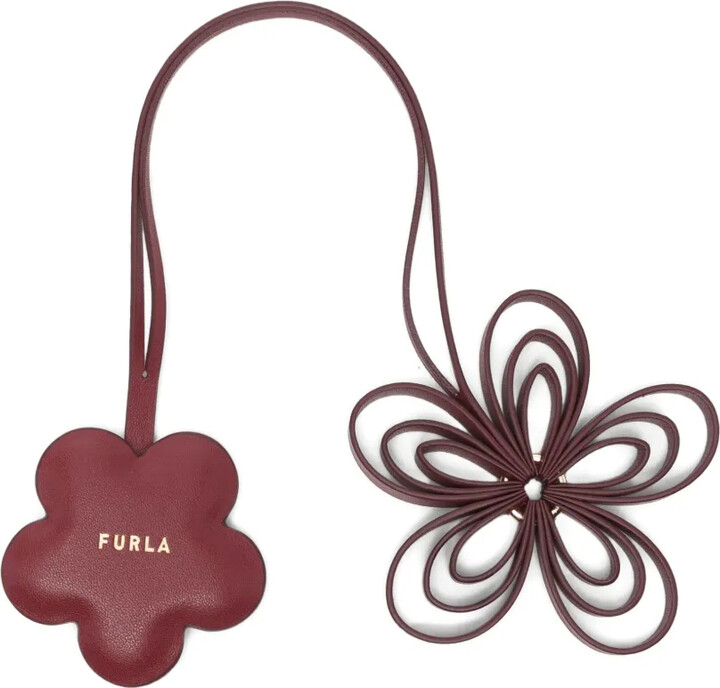 Furla Allegra flower charm