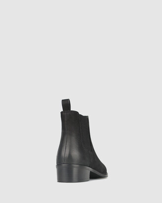 betts Women's Black Chelsea Boots - Surge Leather Chelsea Boots - Size One Size, 9 at The Iconic