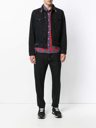 Givenchy stars and stripe panel tapered trousers