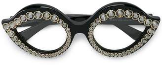 Gucci Eyewear crystal embellished cat-eye sunglasses