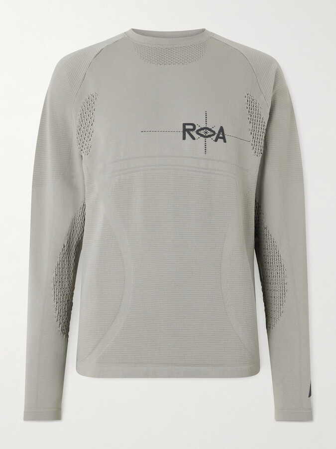 ROA Logo-Embroidered SENSIL® Breeze T-Shirt