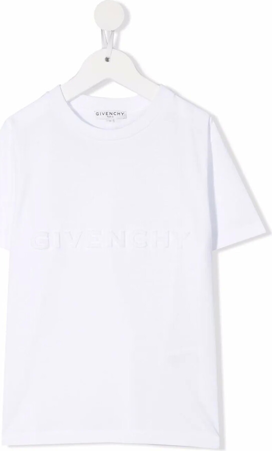 Givenchy Kids 4G embroidered jersey T-shirt