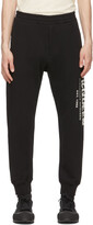 Thumbnail for your product : Alexander McQueen Black Graffiti Lounge Pants
