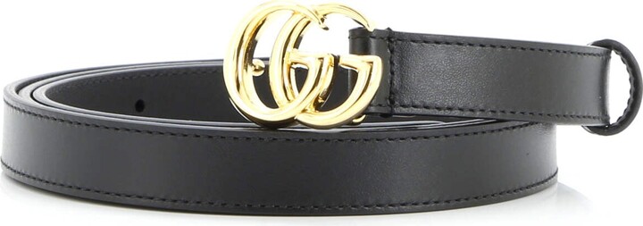 GUCCI GG Marmont Belt Leather Thin